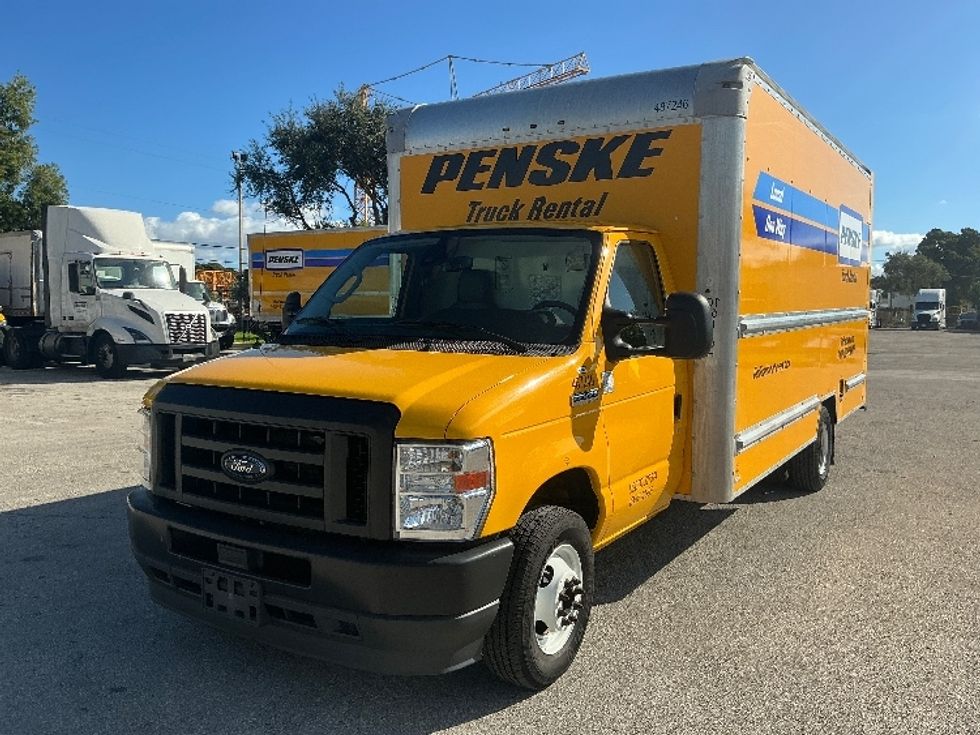 Light Duty Box Truck-Light and Medium Duty Trucks-Ford-2022-E350-Pompano Beach-FL-106,018\n\t\tmiles-$ 27,000 - Image 3