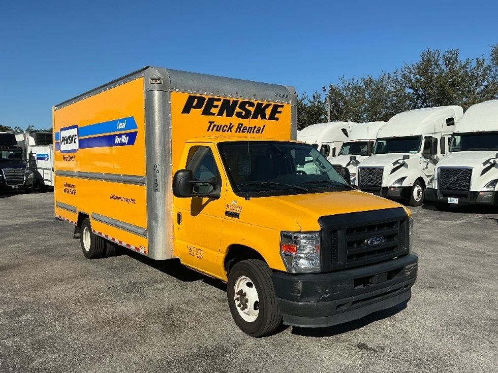 Light Duty Box Truck-Light and Medium Duty Trucks-Ford-2022-E350-Riviera Beach-FL-88,744\n\t\tmiles-$ 30,500 - Image 1