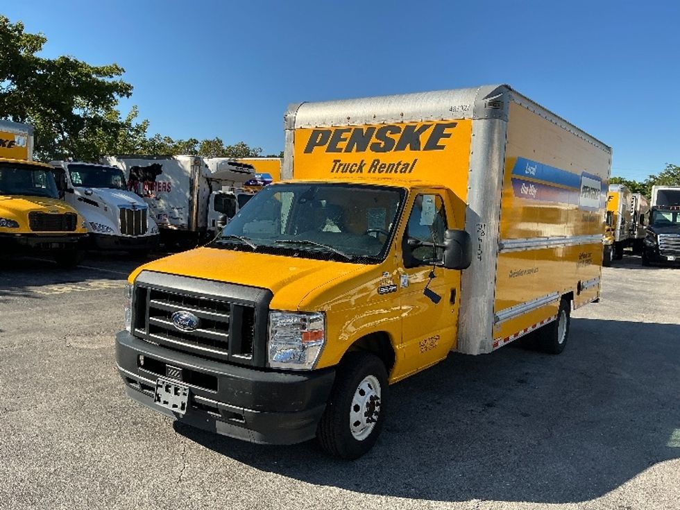 Light Duty Box Truck-Light and Medium Duty Trucks-Ford-2022-E350-Riviera Beach-FL-89,038\n\t\tmiles-$ 30,500 - Image 3