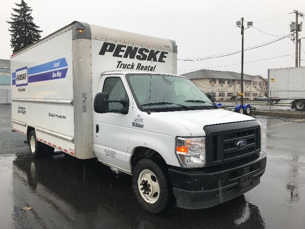Light Duty Box Truck-Light and Medium Duty Trucks-Ford-2022-E350-Spokane Valley-WA-93,800\n\t\tmiles-$ 33,000 - Image 1