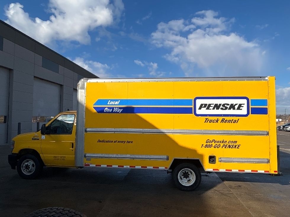 Light Duty Box Truck-Light and Medium Duty Trucks-Ford-2022-E350-Sturtevant-WI-78,627\n\t\tmiles-$ 32,250 - Image 4