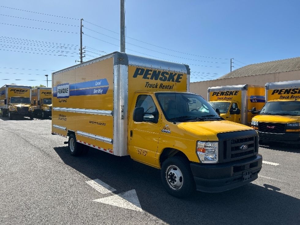 Light Duty Box Truck-Light and Medium Duty Trucks-Ford-2022-E350-Ventura-CA-92,207\n\t\tmiles-$ 30,000 - Image 1