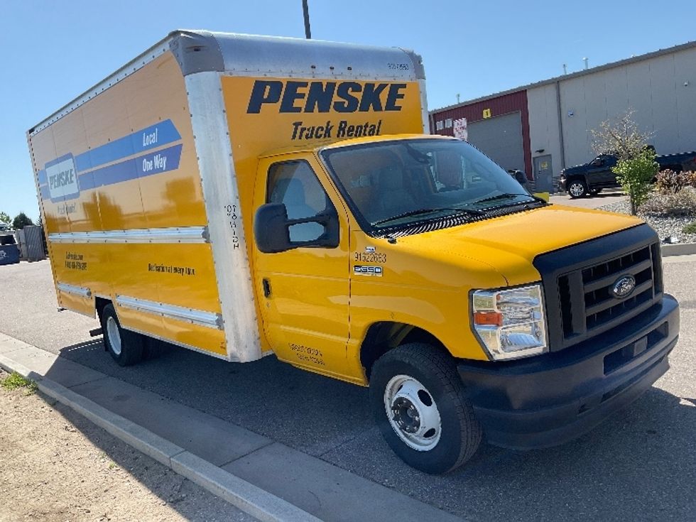 Light Duty Box Truck-Light and Medium Duty Trucks-Ford-2023-E350-Aurora-CO-89,862\n\t\tmiles-$ 29,250 - Image 1