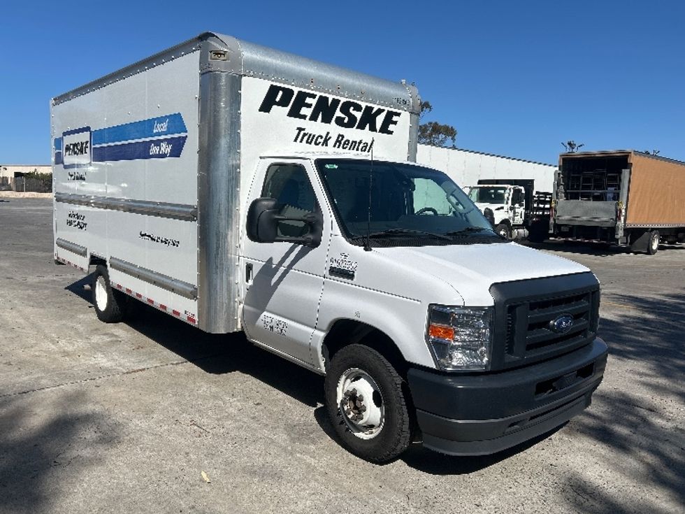 Light Duty Box Truck-Light and Medium Duty Trucks-Ford-2023-E350-Fontana-CA-93,049\n\t\tmiles-$ 34,750 - Image 1