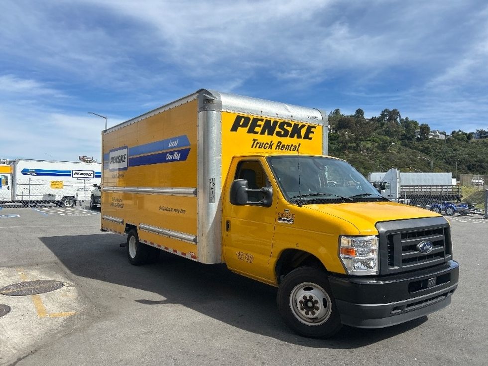 Light Duty Box Truck-Light and Medium Duty Trucks-Ford-2023-E350-Fontana-CA-97,557\n\t\tmiles-$ 30,250 - Image 1