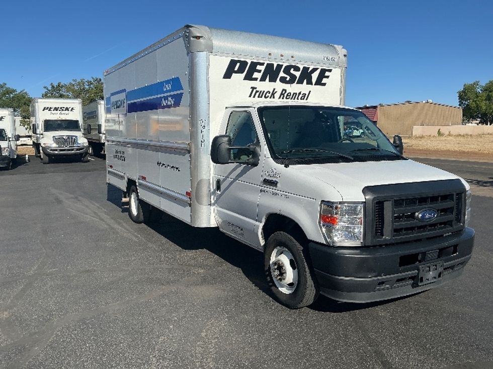 Light Duty Box Truck-Light and Medium Duty Trucks-Ford-2023-E350-Prescott Valley-AZ-76,811\n\t\tmiles-$ 36,250 - Image 1