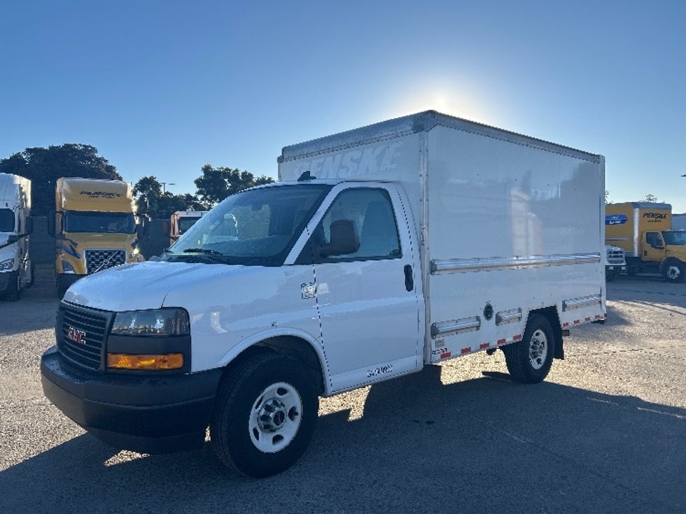 Light Duty Box Truck-Light and Medium Duty Trucks-GMC-2021-Savana G33503-Fontana-CA-106,247\n\t\tmiles-$ 29,500 - Image 1