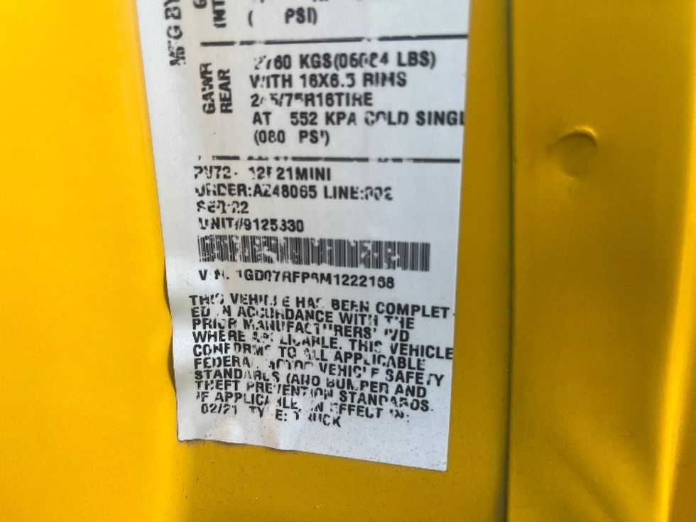 Light Duty Box Truck-Light and Medium Duty Trucks-GMC-2021-Savana G33503-Pompano Beach-FL-112,276\n\t\tmiles-$ 26,250 - Image 24