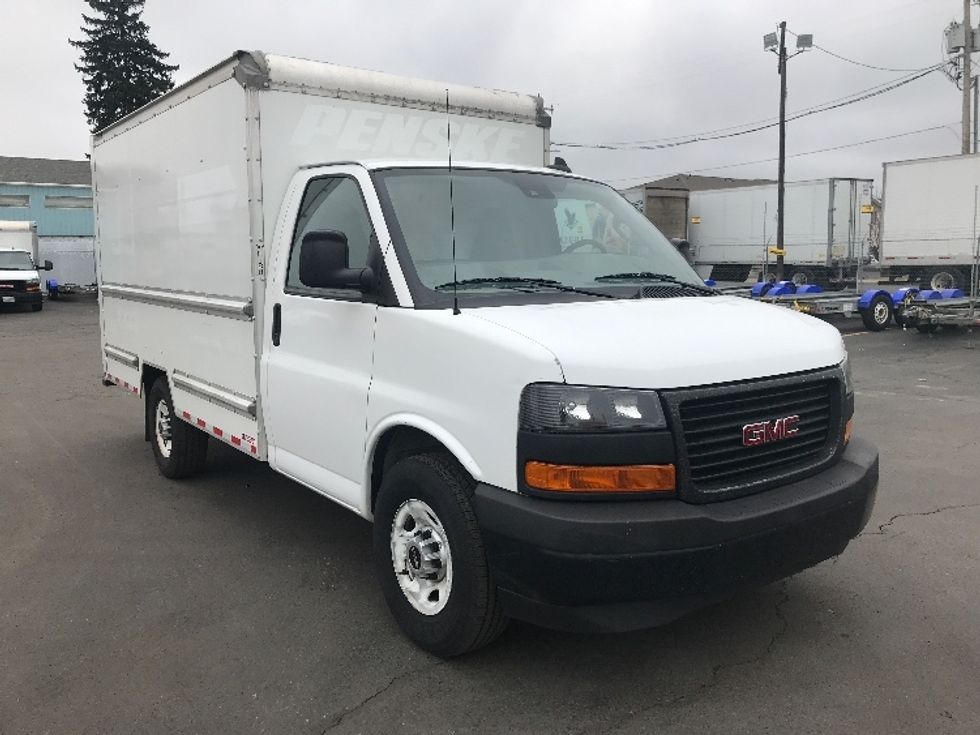 Light Duty Box Truck-Light and Medium Duty Trucks-GMC-2021-Savana G33503-Spokane Valley-WA-109,292\n\t\tmiles-$ 29,000 - Image 1