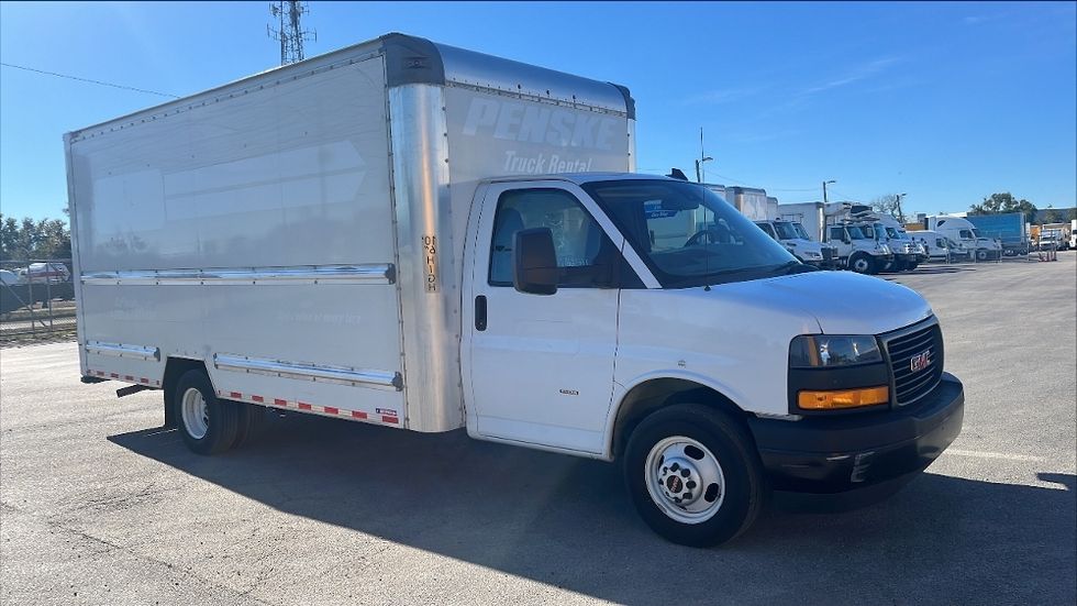 Light Duty Box Truck-Light and Medium Duty Trucks-GMC-2021-Savana G33903-Apopka-FL-114,168\n\t\tmiles-$ 26,750 - Image 1