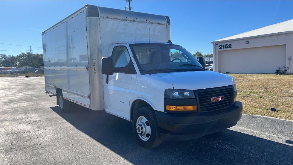 Light Duty Box Truck-Light and Medium Duty Trucks-GMC-2021-Savana G33903-Apopka-FL-116,461\n\t\tmiles-$ 28,750 - Image 1