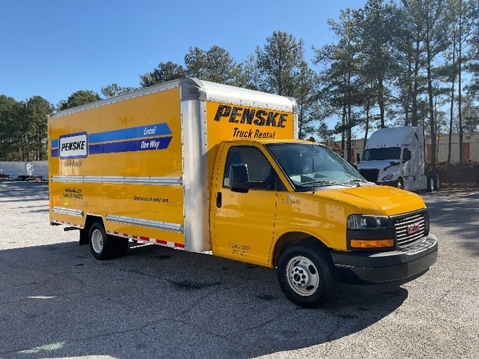 Light Duty Box Truck-Light and Medium Duty Trucks-GMC-2021-Savana G33903-Atlanta-GA-72,308\n\t\tmiles-$ 35,750 - Image 1