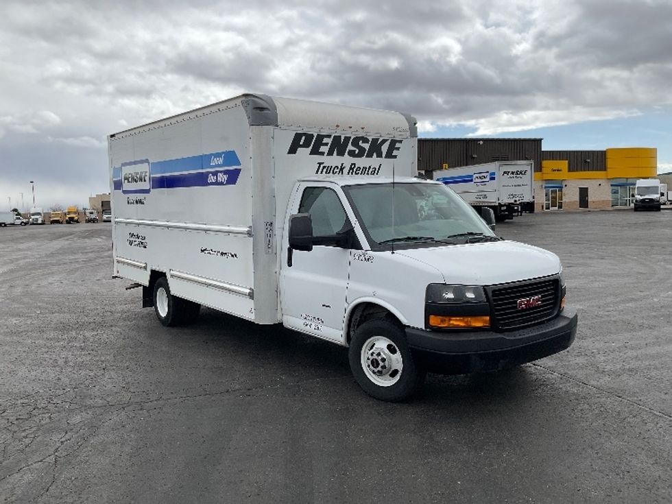 Light Duty Box Truck-Light and Medium Duty Trucks-GMC-2021-Savana G33903-Aurora-CO-70,488\n\t\tmiles-$ 34,500 - Image 1
