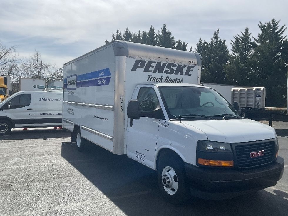 Light Duty Box Truck-Light and Medium Duty Trucks-GMC-2021-Savana G33903-Capitol Heights-MD-57,355\n\t\tmiles-$ 34,250 - Image 1