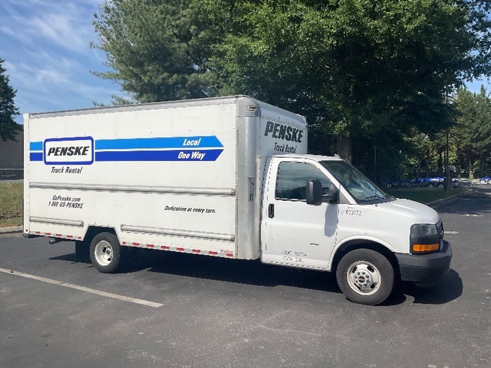 Light Duty Box Truck-Light and Medium Duty Trucks-GMC-2021-Savana G33903-Capitol Heights-MD-95,151\n\t\tmiles-$ 29,250 - Image 1