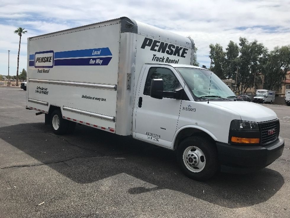 Light Duty Box Truck-Light and Medium Duty Trucks-GMC-2021-Savana G33903-Chandler-AZ-54,010\n\t\tmiles-$ 35,000 - Image 1