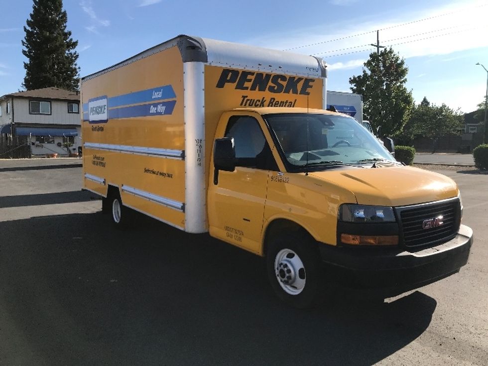 Light Duty Box Truck-Light and Medium Duty Trucks-GMC-2021-Savana G33903-Denton-TX-79,121\n\t\tmiles-$ 35,000 - Image 1