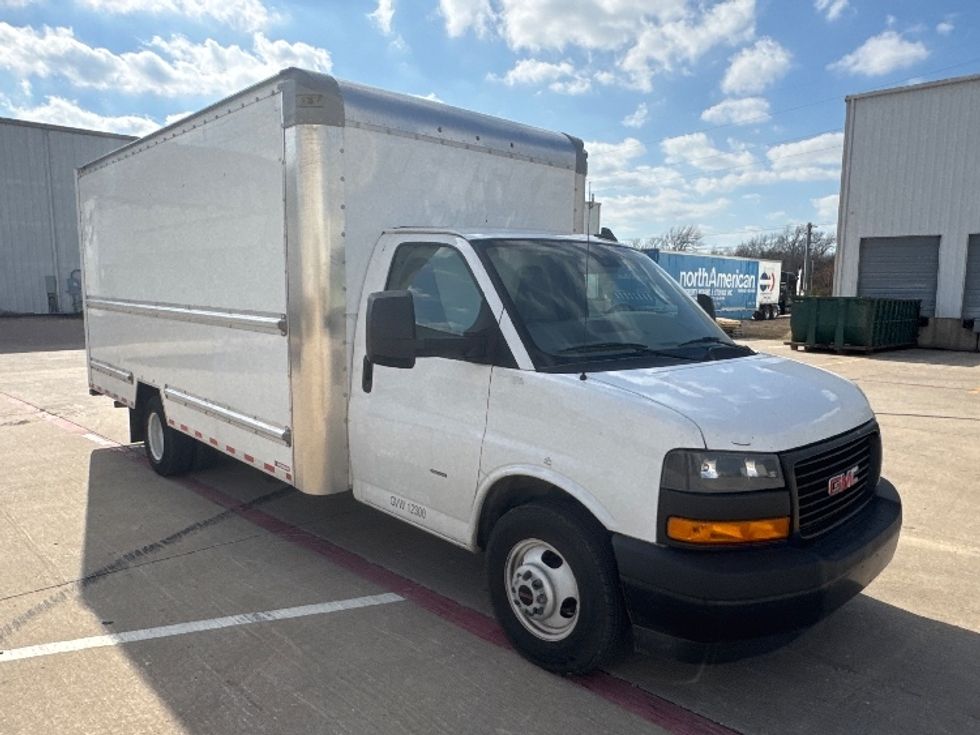 Light Duty Box Truck-Light and Medium Duty Trucks-GMC-2021-Savana G33903-Denton-TX-92,113\n\t\tmiles-$ 30,250 - Image 1