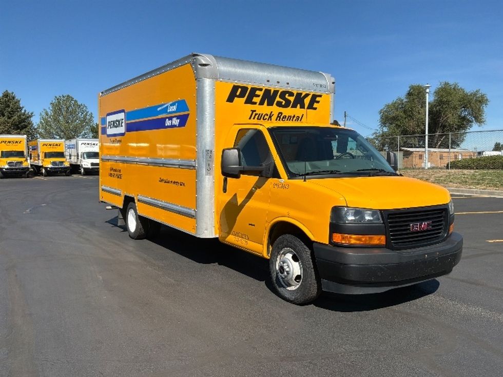 Light Duty Box Truck-Light and Medium Duty Trucks-GMC-2021-Savana G33903-Denver-CO-107,042\n\t\tmiles-$ 23,000 - Image 1