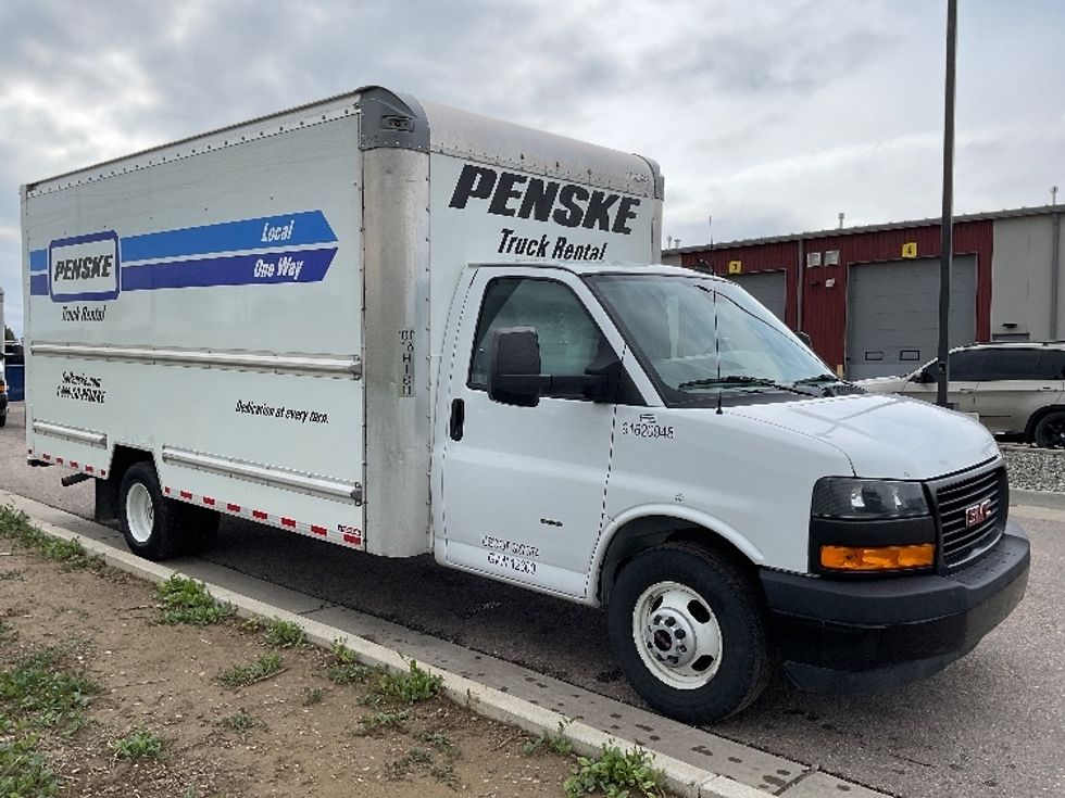 Light Duty Box Truck-Light and Medium Duty Trucks-GMC-2021-Savana G33903-East Chicago-IN-69,476\n\t\tmiles-$ 33,500 - Image 1