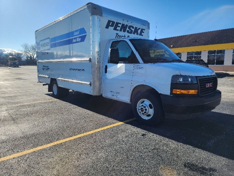 Light Duty Box Truck-Light and Medium Duty Trucks-GMC-2021-Savana G33903-East Chicago-IN-75,478\n\t\tmiles-$ 33,750 - Image 1