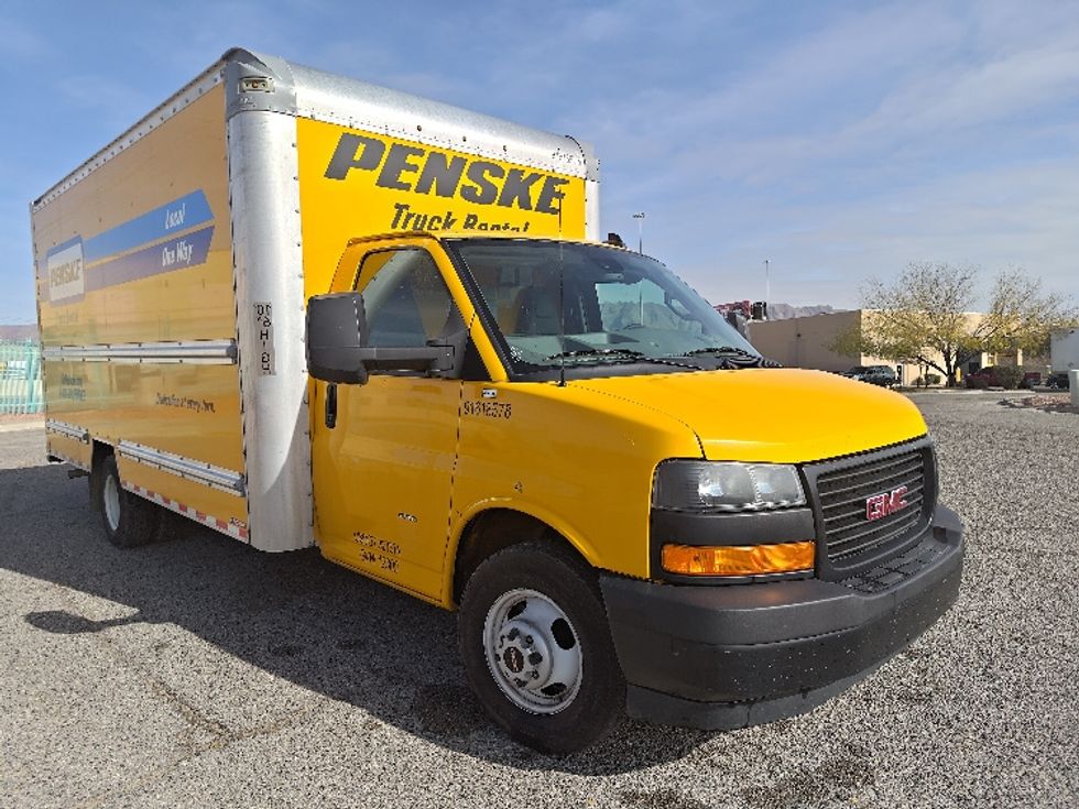 Light Duty Box Truck-Light and Medium Duty Trucks-GMC-2021-Savana G33903-El Paso-TX-109,107\n\t\tmiles-$ 26,750 - Image 1