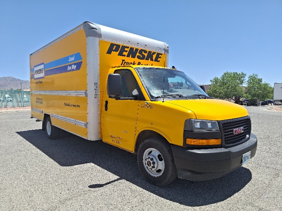 Light Duty Box Truck-Light and Medium Duty Trucks-GMC-2021-Savana G33903-El Paso-TX-93,756\n\t\tmiles-$ 27,750 - Image 1