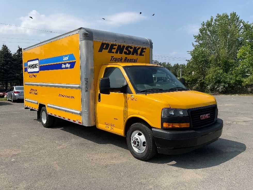 Light Duty Box Truck-Light and Medium Duty Trucks-GMC-2021-Savana G33903-Elmsford-NY-95,617\n\t\tmiles-$ 24,750 - Image 1