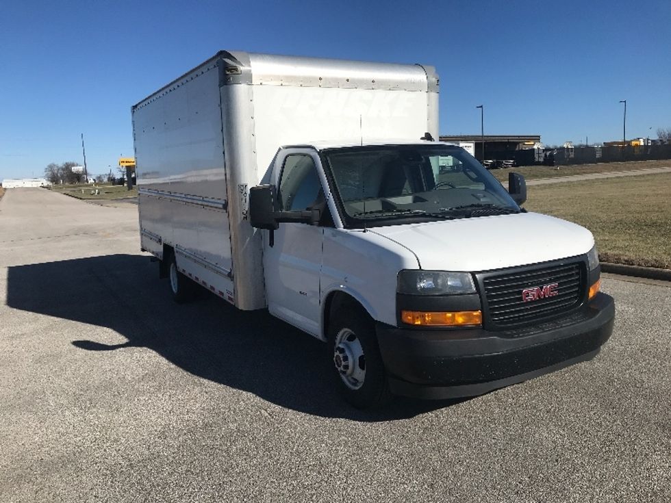 Light Duty Box Truck-Light and Medium Duty Trucks-GMC-2021-Savana G33903-Evansville-IN-107,192\n\t\tmiles-$ 29,000 - Image 1