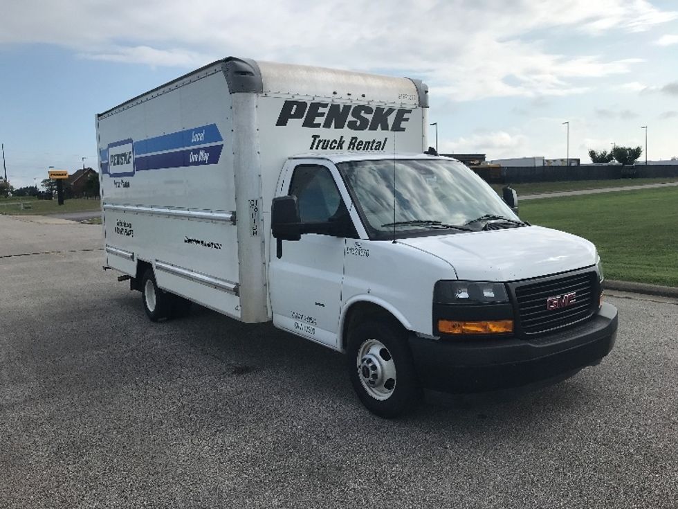 Light Duty Box Truck-Light and Medium Duty Trucks-GMC-2021-Savana G33903-Evansville-IN-107,540\n\t\tmiles-$ 27,500 - Image 1