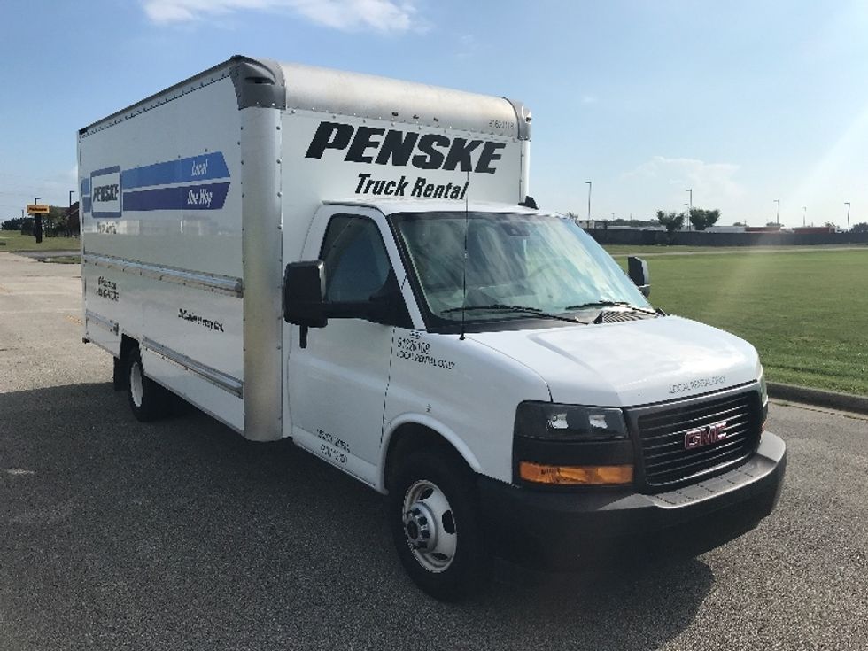 Light Duty Box Truck-Light and Medium Duty Trucks-GMC-2021-Savana G33903-Evansville-IN-59,108\n\t\tmiles-$ 33,000 - Image 1