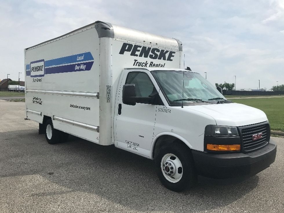Light Duty Box Truck-Light and Medium Duty Trucks-GMC-2021-Savana G33903-Evansville-IN-96,289\n\t\tmiles-$ 27,500 - Image 1