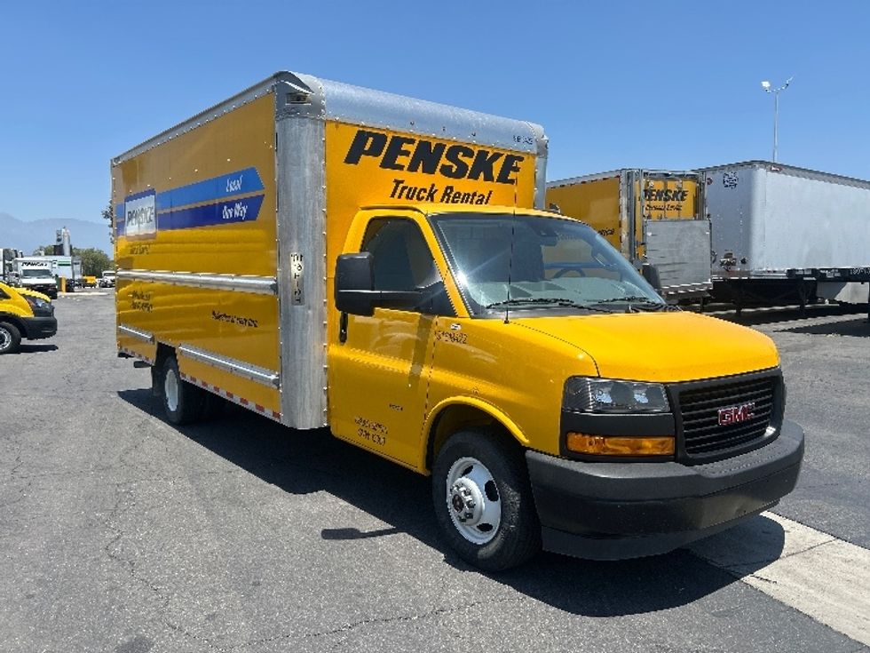Light Duty Box Truck-Light and Medium Duty Trucks-GMC-2021-Savana G33903-Fontana-CA-105,372\n\t\tmiles-$ 23,500 - Image 1