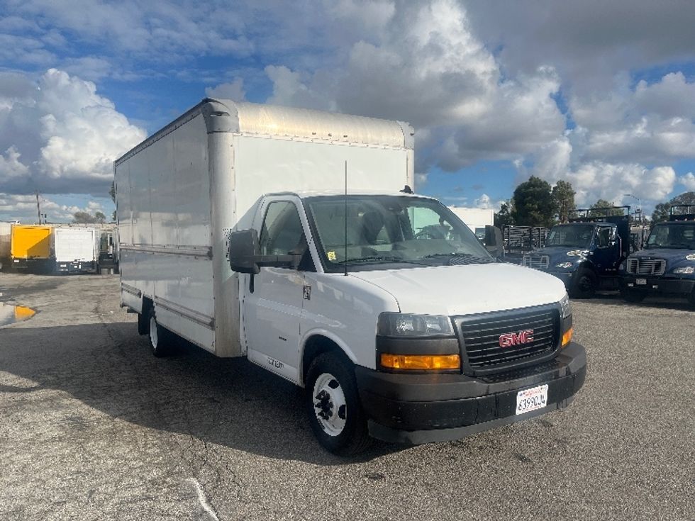 Light Duty Box Truck-Light and Medium Duty Trucks-GMC-2021-Savana G33903-Fontana-CA-128,174\n\t\tmiles-$ 25,500 - Image 1