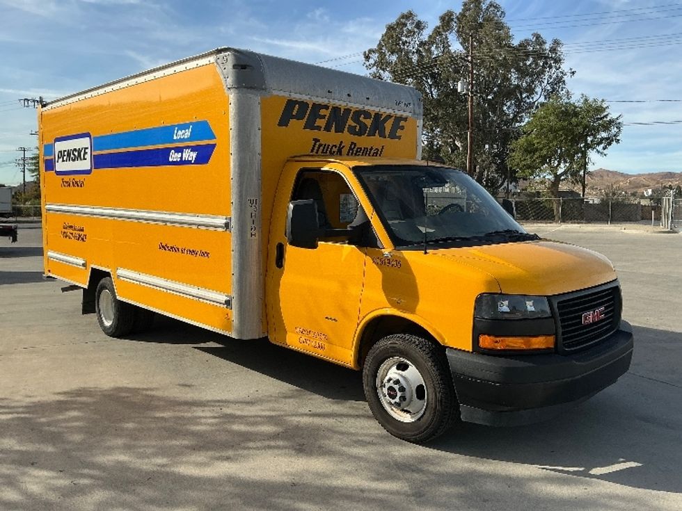 Light Duty Box Truck-Light and Medium Duty Trucks-GMC-2021-Savana G33903-Fontana-CA-67,565\n\t\tmiles-$ 37,500 - Image 1