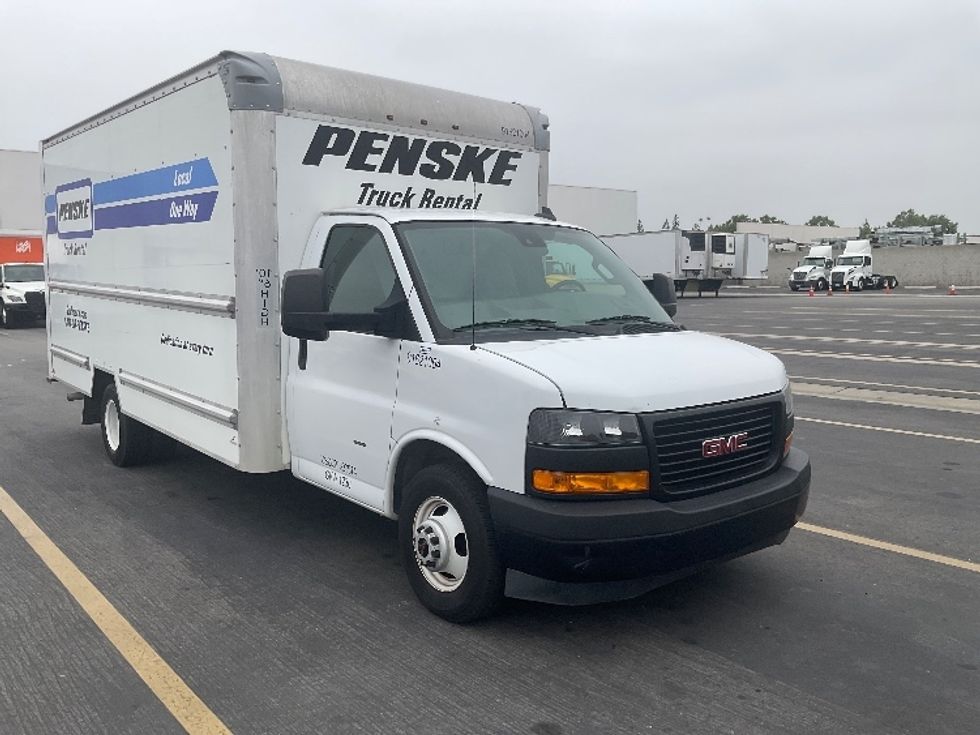 Light Duty Box Truck-Light and Medium Duty Trucks-GMC-2021-Savana G33903-Fontana-CA-70,339\n\t\tmiles-$ 34,000 - Image 1