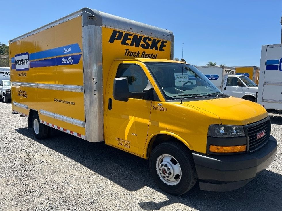 Light Duty Box Truck-Light and Medium Duty Trucks-GMC-2021-Savana G33903-Fontana-CA-75,616\n\t\tmiles-$ 29,000 - Image 1