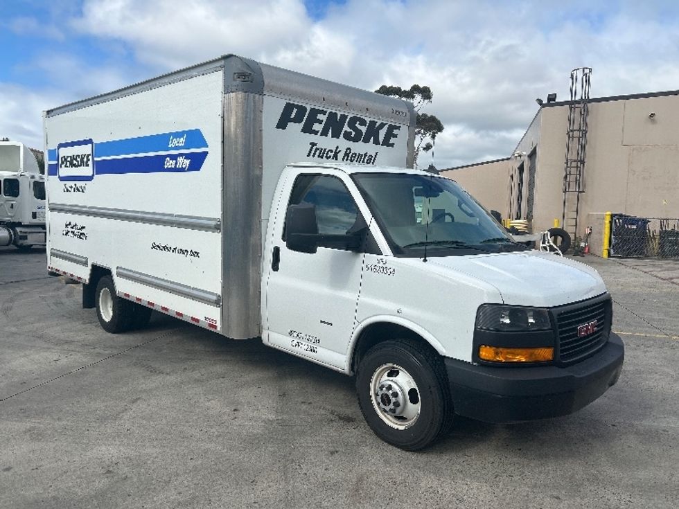Light Duty Box Truck-Light and Medium Duty Trucks-GMC-2021-Savana G33903-Fontana-CA-92,619\n\t\tmiles-$ 31,500 - Image 1