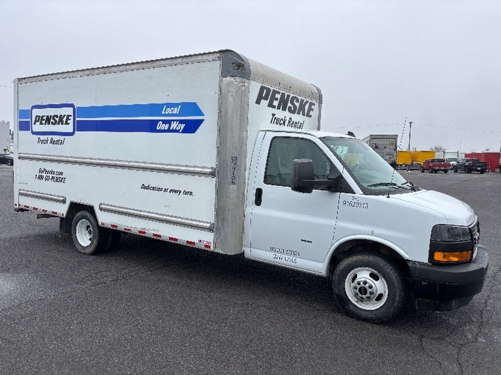 Light Duty Box Truck-Light and Medium Duty Trucks-GMC-2021-Savana G33903-Fort Wayne-IN-79,075\n\t\tmiles-$ 30,750 - Image 1