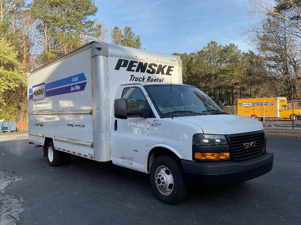 Light Duty Box Truck-Light and Medium Duty Trucks-GMC-2021-Savana G33903-Gainesville-GA-90,687\n\t\tmiles-$ 32,750 - Image 1
