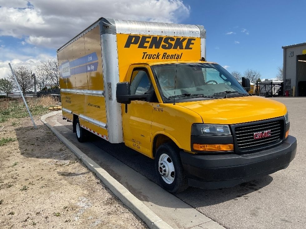 Light Duty Box Truck-Light and Medium Duty Trucks-GMC-2021-Savana G33903-Greeley-CO-75,642\n\t\tmiles-$ 31,500 - Image 1