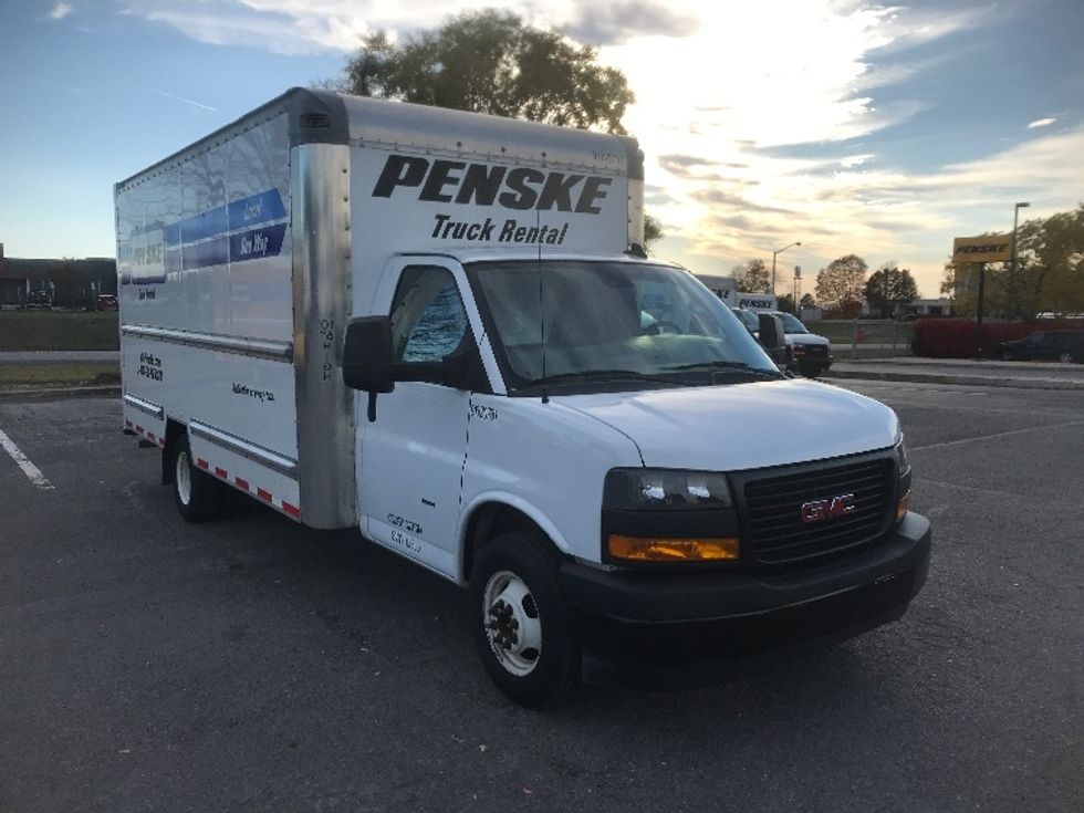 Light Duty Box Truck-Light and Medium Duty Trucks-GMC-2021-Savana G33903-Harrisburg-PA-80,410\n\t\tmiles-$ 31,750 - Image 1