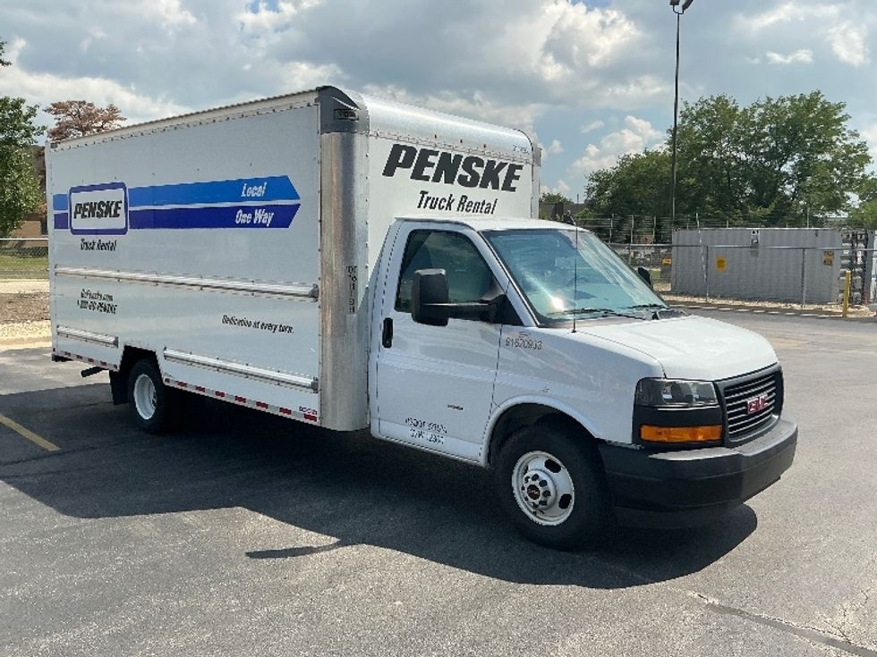 Light Duty Box Truck-Light and Medium Duty Trucks-GMC-2021-Savana G33903-Harrisonburg-VA-83,942\n\t\tmiles-$ 33,250 - Image 1