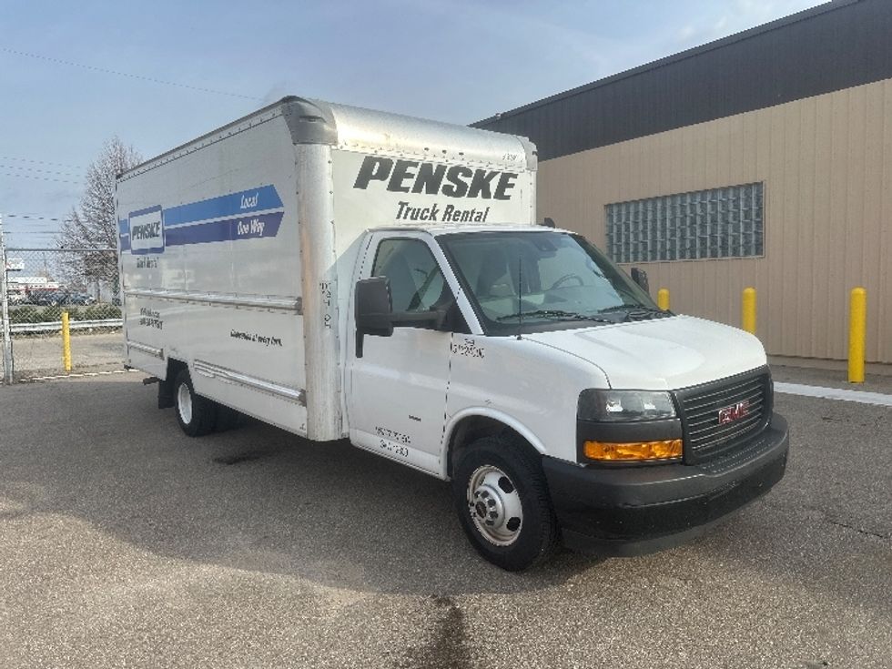 Light Duty Box Truck-Light and Medium Duty Trucks-GMC-2021-Savana G33903-Holland-MI-72,104\n\t\tmiles-$ 32,250 - Image 1