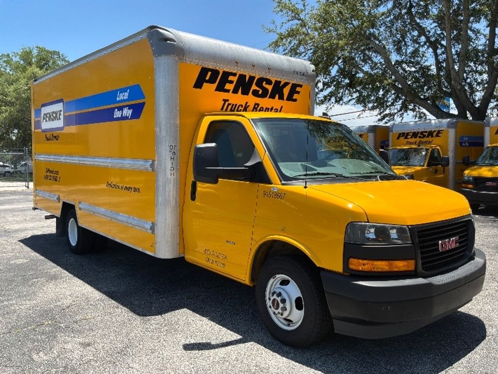 Light Duty Box Truck-Light and Medium Duty Trucks-GMC-2021-Savana G33903-Jacksonville-FL-87,052\n\t\tmiles-$ 28,500 - Image 1
