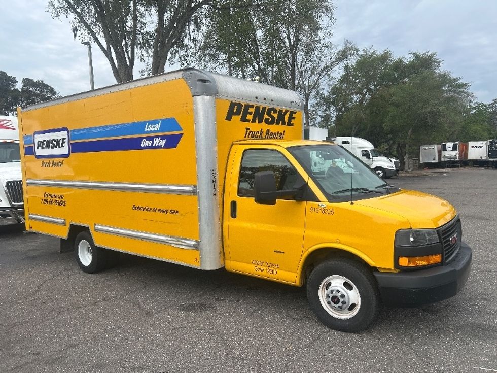 Light Duty Box Truck-Light and Medium Duty Trucks-GMC-2021-Savana G33903-Jacksonville-FL-99,664\n\t\tmiles-$ 27,000 - Image 1