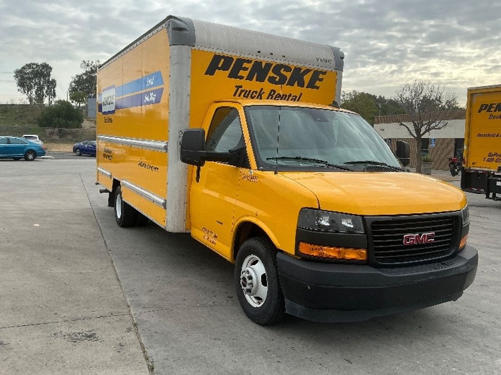 Light Duty Box Truck-Light and Medium Duty Trucks-GMC-2021-Savana G33903-Jurupa Valley-CA-79,410\n\t\tmiles-$ 32,750 - Image 1