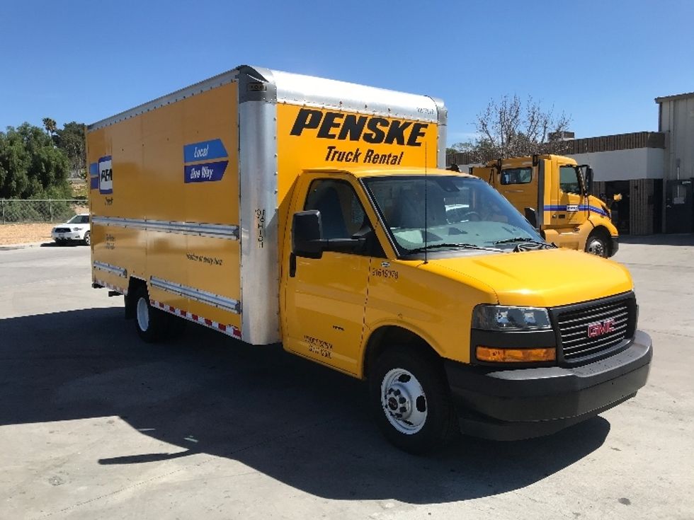 Light Duty Box Truck-Light and Medium Duty Trucks-GMC-2021-Savana G33903-Jurupa Valley-CA-92,692\n\t\tmiles-$ 26,250 - Image 1