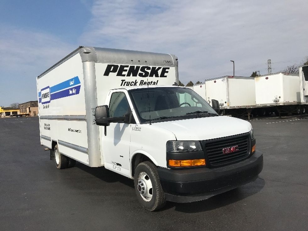 Light Duty Box Truck-Light and Medium Duty Trucks-GMC-2021-Savana G33903-Lancaster-PA-89,553\n\t\tmiles-$ 32,500 - Image 1