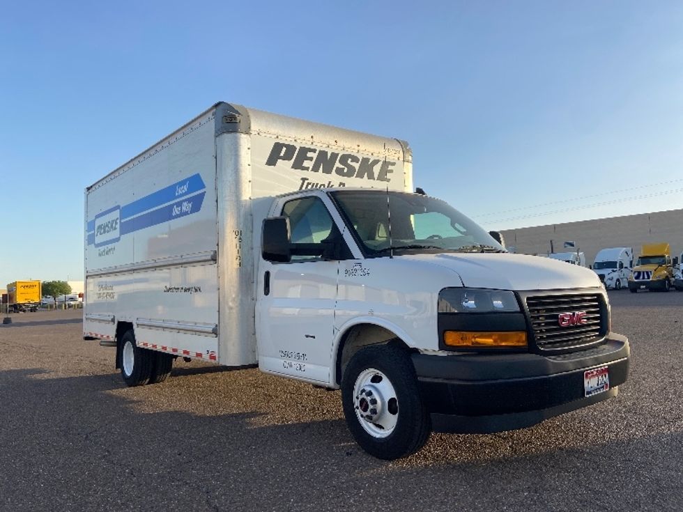 Light Duty Box Truck-Light and Medium Duty Trucks-GMC-2021-Savana G33903-Laredo-TX-65,041\n\t\tmiles-$ 34,250 - Image 1
